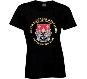 Army - Dui - 249th Engineer Battalion V1 Long Sleeve T Shirt