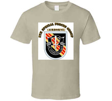Load image into Gallery viewer, Emblem - SOF - 5th SFG Flash with Text T Shirt
