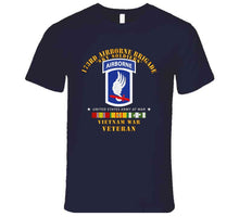 Load image into Gallery viewer, Army - 173rd Airborne Bde - Sky Soldiers - Vietnam War Vet  - Short V T Shirt
