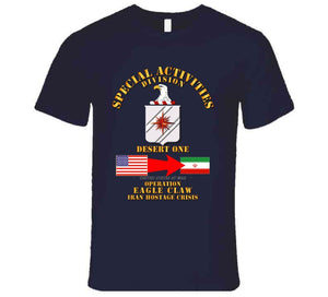 Sof - Operation Eagle Claw - Iran - Cia - Sad - T-shirt