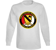 Load image into Gallery viewer, Army - 1st Cavalry Div - Red White - Cold War Service  T-shirt
