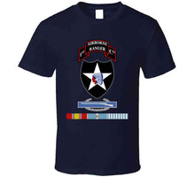 Load image into Gallery viewer, 1st Ranger Infantry Co - 2nd Id Ssi W Cib Korea Svc X 300 T Shirt
