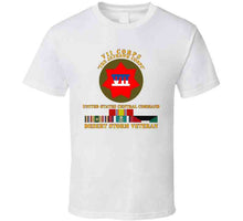 Load image into Gallery viewer, Army - Vii Corps - Us Central Command - Desert Storm Veteran T Shirt
