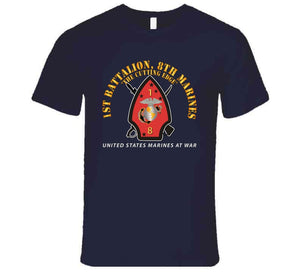 Usmc - 1st Bn, 8th Marines - The Cutting Edge - Marines At War X 300 T Shirt