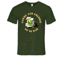 Load image into Gallery viewer, Navy - Sof - Sammy - Freddie - Go To War V1 T Shirt
