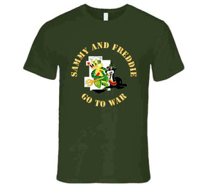 Navy - Sof - Sammy - Freddie - Go To War V1 T Shirt