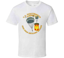 Load image into Gallery viewer, Army - Us Paratrooper - 18th Field Artillery Brigade T Shirt
