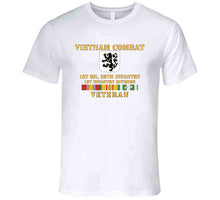 Load image into Gallery viewer, Army - Vietnam Combat Infantry Veteran W 1st Bn 28th Inf  - 1st Id T Shirt
