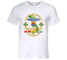 Load image into Gallery viewer, Army - Vietnam Combat Infantry Veteran w 3rd Bn 12th Inf - 4th ID SSI - T-Shirt
