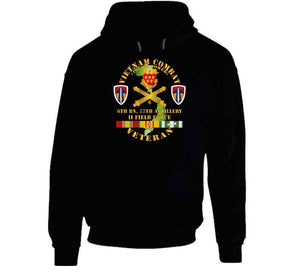 Army - Vietnam Combat Veteran W 6th Bn 77th Artillery Dui - Ii Field Force W Vn Svc Long Sleeve T Shirt