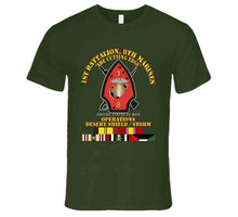 Load image into Gallery viewer, Usmc - 1st Bn, 8th Marines - Ds Sns W Svc T Shirt
