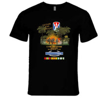 Load image into Gallery viewer, Army - 11th Light Infantry Brigade -  Vietnam Jungle Patrol W Fire X 300 T Shirt
