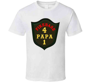 Army - Firebase 4p1 Ssi - Patch Wo Txt T Shirt