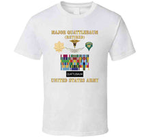 Load image into Gallery viewer, Maj Quattlebaum Retired W Ribbons T Shirt

