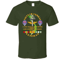 Load image into Gallery viewer, Army - Vietnam Combat Veteran - 174th Ahc W 14th Avn Bn T Shirt
