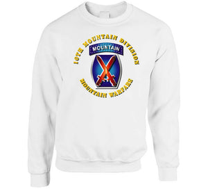 Army - 10th Mountain Division - Ssi Hoodie