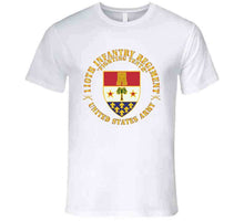 Load image into Gallery viewer, Army - 110th Infantry Regiment - Fighting Tenth - Dui - W Rgt Sep X 300 T Shirt
