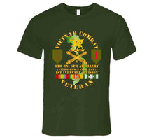 Load image into Gallery viewer, Army - Vietnam Combat Vet - 8th Bn 6th Artillery - 1st Inf Div Ssi T Shirt
