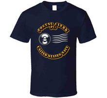Load image into Gallery viewer, Navy - Rate - Postal Clerk T Shirt

