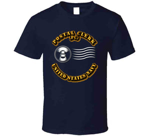Navy - Rate - Postal Clerk T Shirt