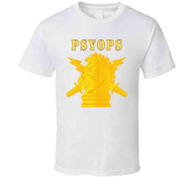 Load image into Gallery viewer, Army - Psyops W Branch Insignia - Line X 300 V1 Classic T Shirt
