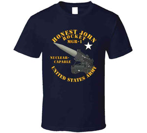 Army - Artillery, Honest John Rocket - T Shirt, Hoodie, and Premium