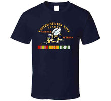 Load image into Gallery viewer, Navy - Seabee - Vietnam Veteran - Step Vn Vet T Shirt
