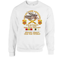 Load image into Gallery viewer, Army - 2nd Bn 83rd Artillery W M110 - Budingen Germany W Cold Svc T Shirt
