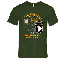 Load image into Gallery viewer, Army - Bravo Troop 2nd Squadron 17th Cav - 101st  Airborne Div W Vn Svc T Shirt
