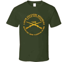 Load image into Gallery viewer, Army -  149th Infantry Regiment - Kyarng - Branch X 300 T Shirt
