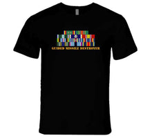 Load image into Gallery viewer, Navy - Destroyer - Uss John S Mccain - Ships Ribbons Only V1 T Shirt
