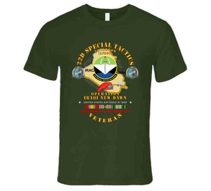 Usaf - 22d Special Tactics Squadron - Opn Iraqi New Dawn - 2011 W Iraq Svc T Shirt