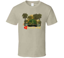 Load image into Gallery viewer, Vietnam Era Helmet Cover - Me Love You Long Time Gi W Jungle - Fire W Txt X 300 (1) T Shirt
