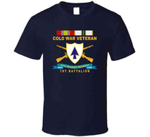 Load image into Gallery viewer, Army - 26th Infantry Regiment - Dui W Br - Ribbon - Top - 1st Bn W Cold Svc  X 300 T Shirt
