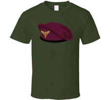 Load image into Gallery viewer, Ukraine - Ukraine Air Assault Forces - Maroon Beret  W Badge Wo White  X 300 T Shirt
