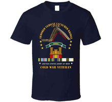 Load image into Gallery viewer, Armoured Vehicle Launcher Bridge (avlb)  - Launching - W  Koreatab - Cold War Vet X 300 T Shirt
