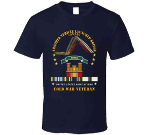 Armoured Vehicle Launcher Bridge (avlb)  - Launching - W  Koreatab - Cold War Vet X 300 T Shirt