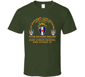 Army -  A Co 1st Bn 61st Infantry (bct) - 165th Inf Bde Ft Jackson Sc T Shirt