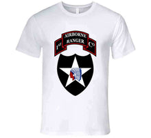 Load image into Gallery viewer, 1st Ranger Infantry Company - 2nd Id Ssi X 300 T Shirt
