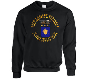 Army - Coa - 26th Cavalry Regiment (philippine Scouts)  - Our Strength T Shirt