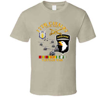 Load image into Gallery viewer, Army - Bravo Troop 2nd Squadron 17th Cav - 101st  Airborne Div W Vn Svc T Shirt
