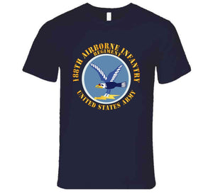 Army  - 188th Airborne Infantry Regiment - Ssi X 300 T Shirt