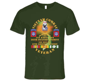 Army - Vietnam Combat Vet -1st Bn, 505th Infantry Regiment, 3rd Bde 82nd Airborne Div W  Dui - Br  W  Vn Svc X 300 Hoodie