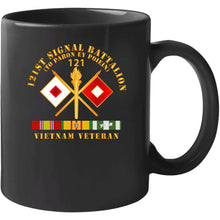 Load image into Gallery viewer, Army - 121st  Signal Bn W  Br - Vietnam Veteran W Bn Num X 300 T Shirt
