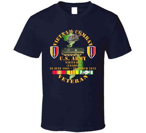 Army - Vietnam Combat Veteran - Us Army Vietnam - Usarv T Shirt