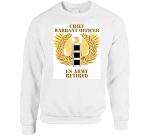 Army - Emblem - Warrant Officer - Cw3 - Retired T Shirt