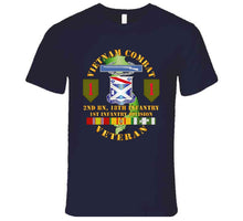 Load image into Gallery viewer, Army - Vietnam Combat Infantry Veteran W 2nd Bn 18th Inf 1st Inf Div Ssi Long Sleeve T Shirt
