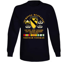 Load image into Gallery viewer, Army - Jumping Mustangs - 1st Bn 8th Cav 1st Cav - W Vn Svc T Shirt
