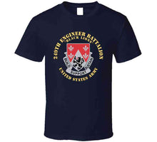 Load image into Gallery viewer, Army - Dui - 249th Engineer Battalion V1 Long Sleeve T Shirt
