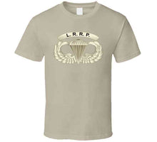 Load image into Gallery viewer, Army - Lrrp - Basic Airborne Badge W Lrrp Tab X 300 T Shirt
